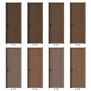 Melamine Interior Wooden Door, Scratch-Resistant, for Residential and Office Projects, Bedroom