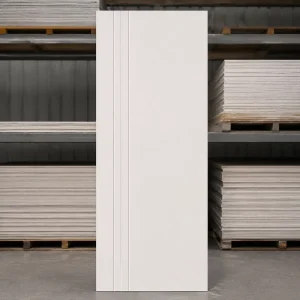 Melamine MDF Door Skin Panel 3.7mm Pre-finished Paint-free 830kg/m³