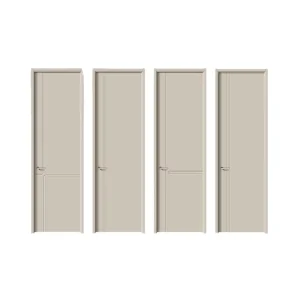 Melamine Wooden Interior Door for Bathroom