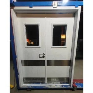 Metal Fire Security Steel-Wood Door with Sound Insulation for Hotel Entryways