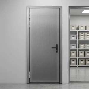 Metal Security Entry Workshop Industrial Steel Fire Door for Factory Warehouse Industrial and Mining Enterprises