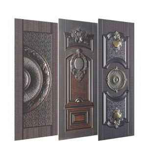 Metal Steel Stamped Door, Sheet Metal Iron Door Skin for Gate