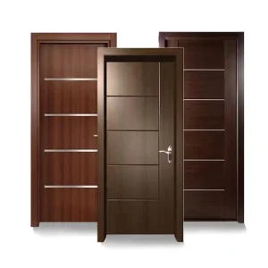 Minimalist Finished MDF Interior Door Sound-Insulated Bedroom Home Office