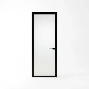 Minimalist Finished Silent Waterproof Aluminum Swing Door