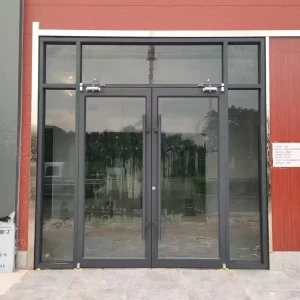 Minimalist Style Aluminum Swing Door for Modern Home and Office Use