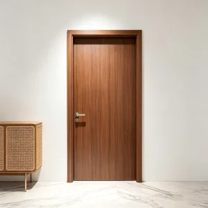 Minimalist Water Resistant Wooden Doors for Apartment Office Bedroom & School Use Interior Doors with Finished Surface