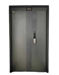 Modern 304 Stainless Steel Security Door Anti-Theft for Apartment Bedroom