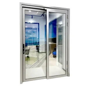 Modern Aluminum Alloy Swing Door Interior Sliding Folding Casement Glass for Home and Supermarket
