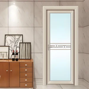 Modern Aluminum Alloy Swing Glass Door with Sound Insulation and Waterproof Finish