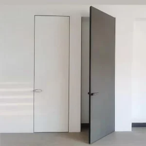 Modern Aluminum Sliding Hidden Door for Bedroom, Bathroom and Interior Use