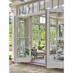 Modern Aluminum Swing Door Thermal Break Soundproof Glass for Commercial or Home Interior Use