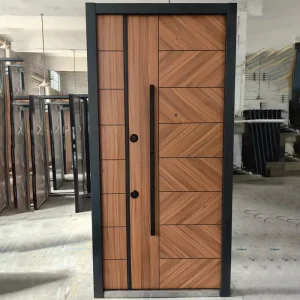 Modern Anti-Theft Swing Door, Turkish Armored Door