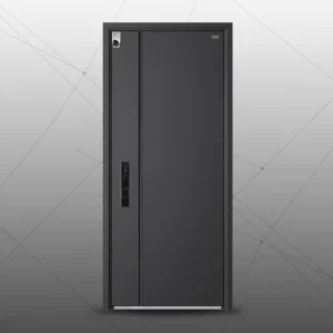 Modern Anti-theft Manual Security Door Fireproof Outdoor Front Entry Door for Apartment and Villa