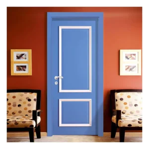 Modern Composite Solid Wood Soundproof Timber Frame Interior Bedroom Door
