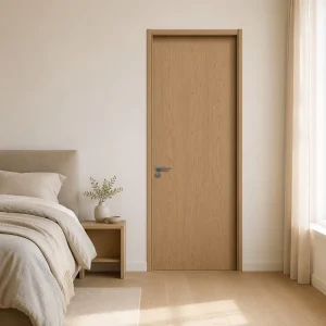 Modern Customized Finish Interior Door for Bedroom, Living Room, Apartment, Hotel, and Residential Building