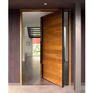 Modern Customized Solid Wood Main Entrance Door