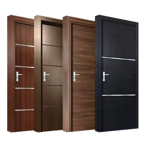 Modern Design Interior Solid Wood Soundproof Door for Houses