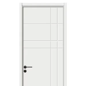 Modern Design Solid Wood MDF Composite Interior Door Bedroom House Finished Surface