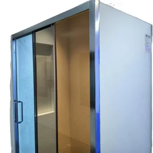 Modern Design Square Sliding Shower Door Factory Direct Glass Aluminum Alloy Frame Hotels Bathrooms Custom