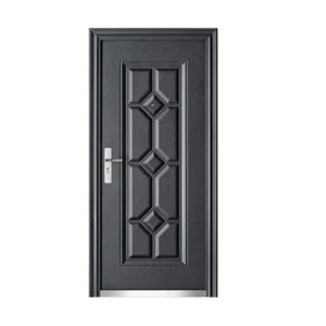 Modern Exterior Steel Security Front Entry Door for Residential House
