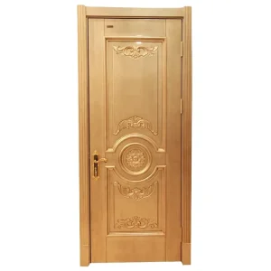 Modern Front Entry Single Wooden Door China Manufacturer Supplier