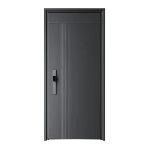 Modern Galvanized Steel Villa Door Anti-Theft Exterior Front Entry Door for House Villa Custom Design Factory