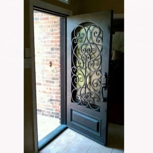 Modern Heavy Duty Iron Safety Door for Residential Villas and Commercial Buildings