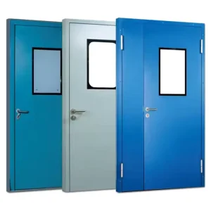 Modern Hermetic Airtight Aluminum-Frame Clean Room Door for Hospital Operating Rooms