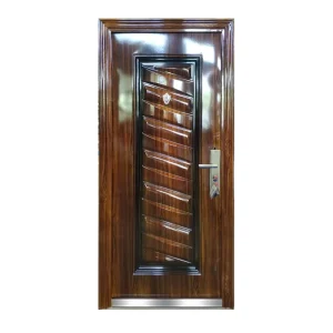 Modern House Front Entrance Exterior Armored Metal Security Steel Door