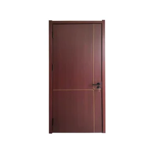 Modern Interior Custom Hollow Wood Doors Primed Molded Sound Insulation Smooth Textured Surface Finished