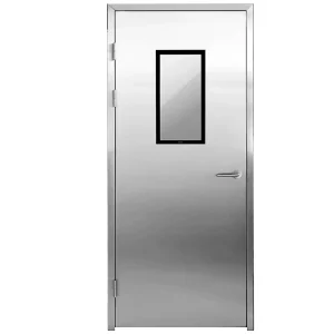 Modern Interior Security Polymer Door with Thermal Insulation Finished Surface for Hospital and Residential Use