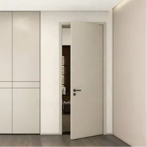 Modern Interior Solid Oak Bedroom Door, Manufacturer, Custom, Apartment/Hotel Project