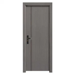 Modern Interior Steel Doors with Baked-Enamel Finish Soundproof Fire-Rated Composite Doors for Apartment Villa Bedroom