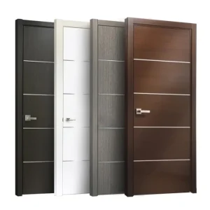 Custom Size Melamine-Coated Soundproof Waterproof Interior Door for Residential, Commercial, Hospital, and Apartment Applications