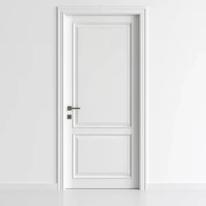 Modern Interior Wood Door Single Leaf Composite MDF HDF Laminated Door