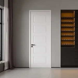 Modern Interior Wood Panel Door Solid Core Slab