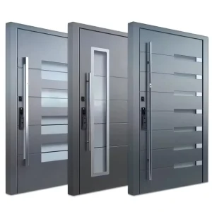 Modern Italian Design Steel Security Front Door