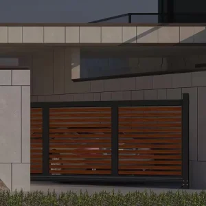 Modern Lightweight Aluminum Alloy Entry Doors for Villas