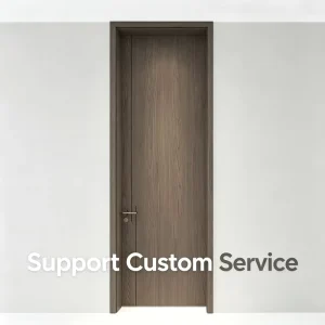 Modern MDF PVC Interior Door for Hotel, Villa, Office, and Commercial Buildings