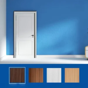 Modern MDF Solid Core Interior Door Sound Insulation for Bedroom, Entry, and Mall