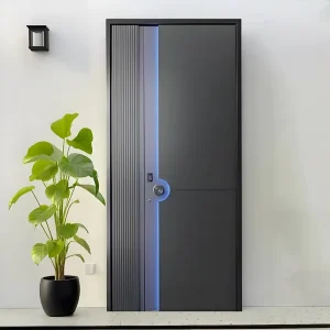 Modern Main Entry Steel Security Door with Sound Insulation
