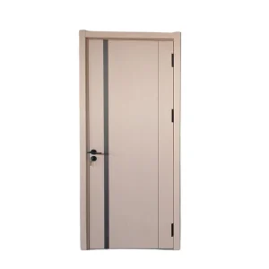 Modern Minimalist Solid Wood Customized Interior Door for Hotel Use