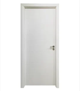 Modern Minimalist Untreated Wood Composite Bedroom Door