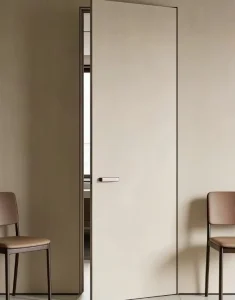 Modern Minimalist Wooden Concealed Door