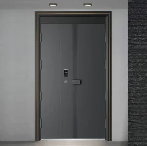 Modern Outdoor Stainless Steel Fireproof Soundproof Anti-Theft Security Door