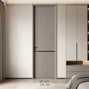 Modern Paint-Free Polymer Fire-Rated Bedroom Interior Door Soundproof Fireproof