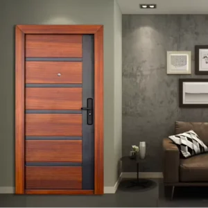 Modern Pivot Front Entry Exterior Door for Houses, Villas, and Apartments, Finished Surface