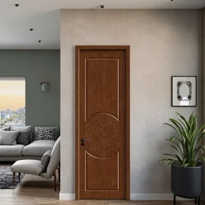 Modern Postmodern Solid Wood Polymer Door Waterproof Kitchen Bedroom Dining Entrance