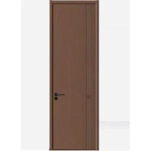 Modern Prehung Oak Veneer Solid Wood Interior Door