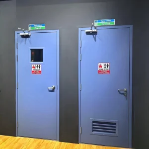 Modern Security Anti-Theft Steel Front Door for Exterior Entry